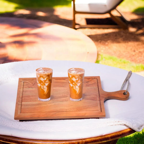 Wooden Serving Platter(16.5x7.5x0.5'')