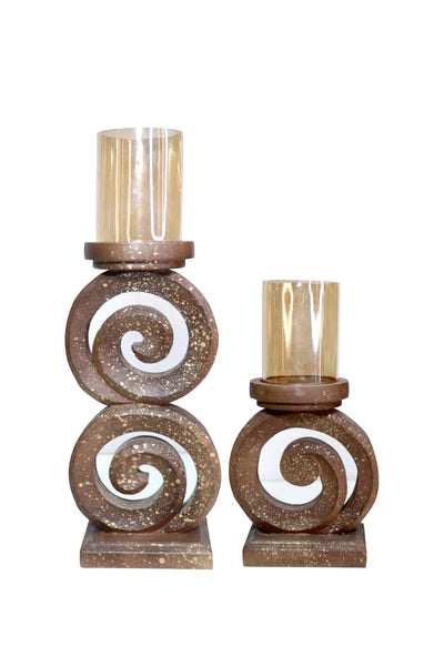 Handmade Candle Holder | Artisan Crafted Home Decor | Unique Candle Accent(Ckacle)