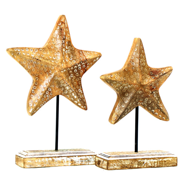 Star Table Decor S/2