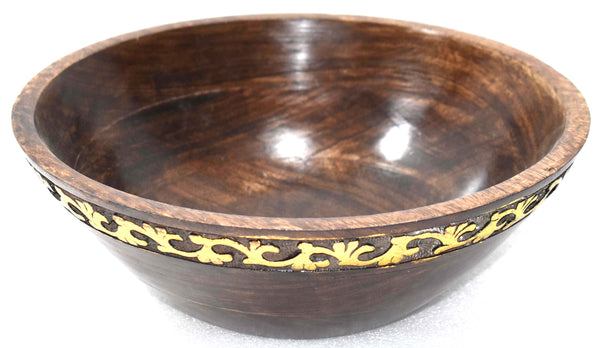 Wood carved Serving Bowl