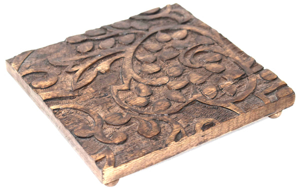 Wooden Carved Trivet