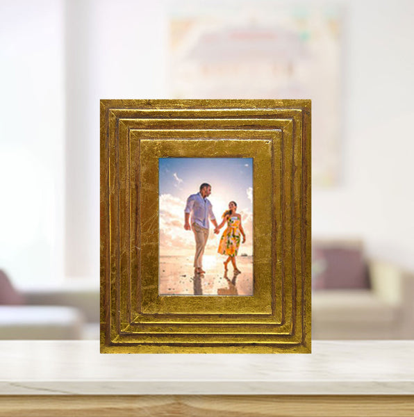 Wood Carved Antique Photo Frame (GD1549)