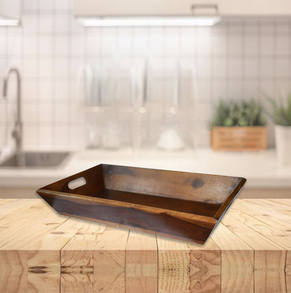 Handcrafted Wooden Tray (GD1225)