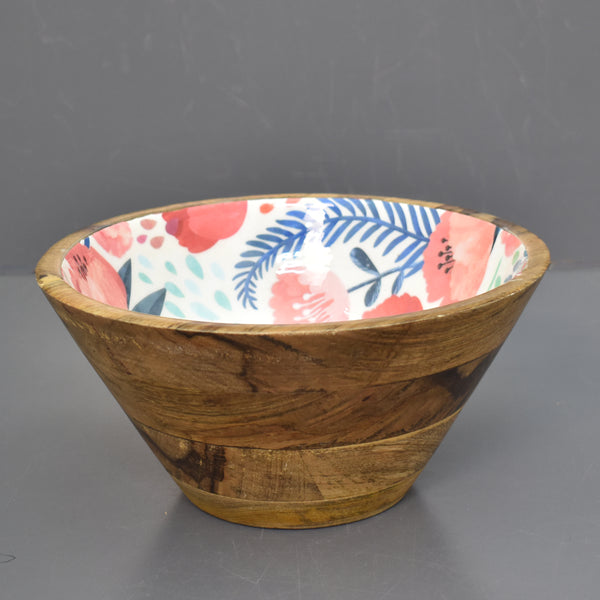 Wooden Decal Bowl (GD1844)