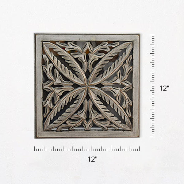 Carved Wall Panel, Set of 3 (GD2023A)