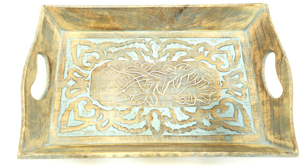 Wooden Carved  Tray (GD1230)