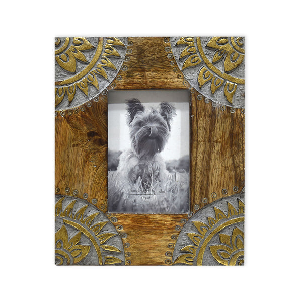 Wood Carved Antique Photo Frame (GD1531)