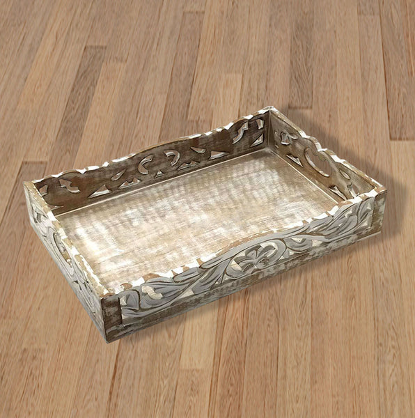 Cutwork Serving Tray  (GD1299)