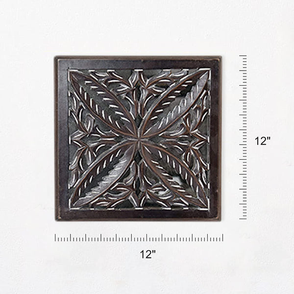 Carved Wall Panel, Set of 3 (GD2023B)