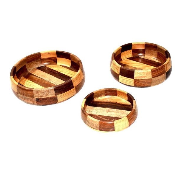 Wooden Serving Bowl set